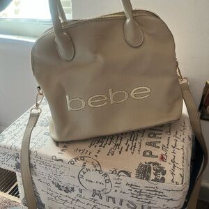 Bebe Beige Shoulder Bag